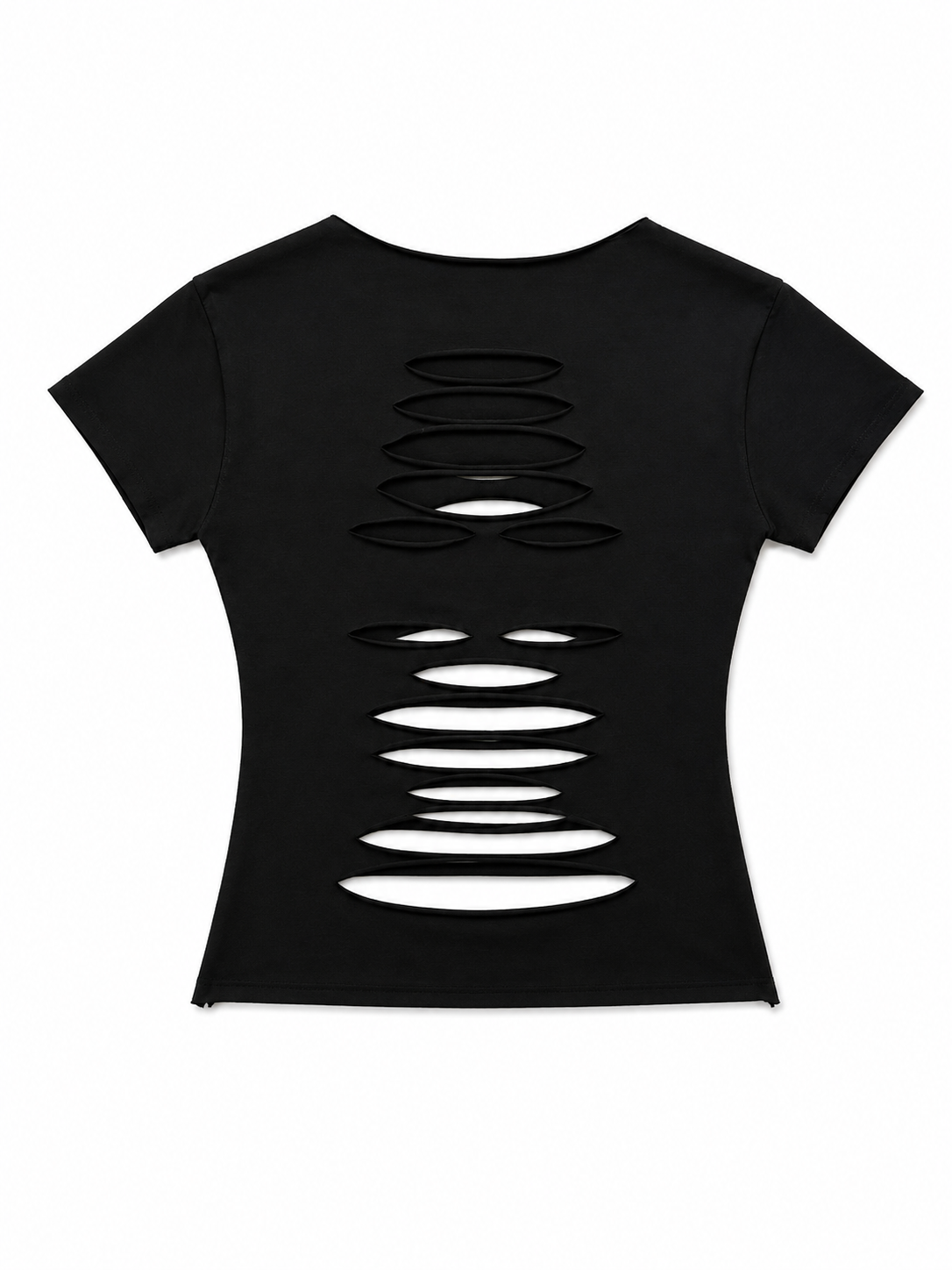 Black Cotton Dusk top