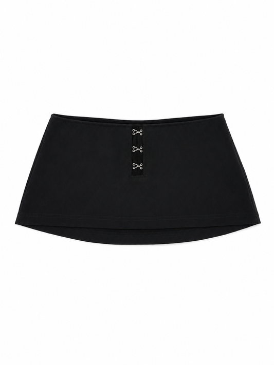 Hooked mini skirt